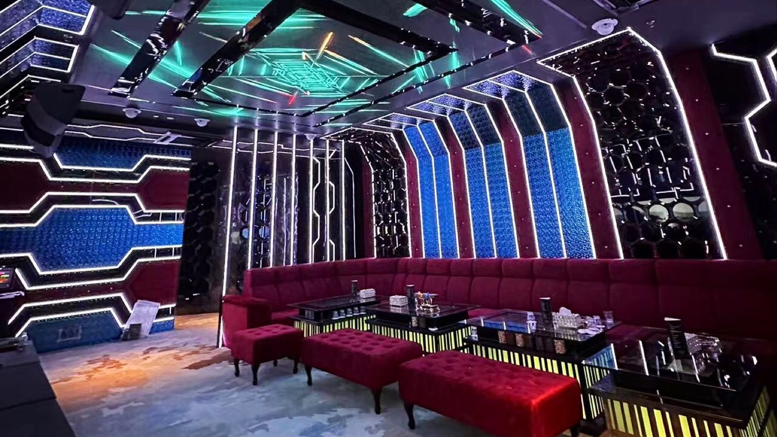 Interior of Haoman Night Club in Prangin Mall, George Town, Penang