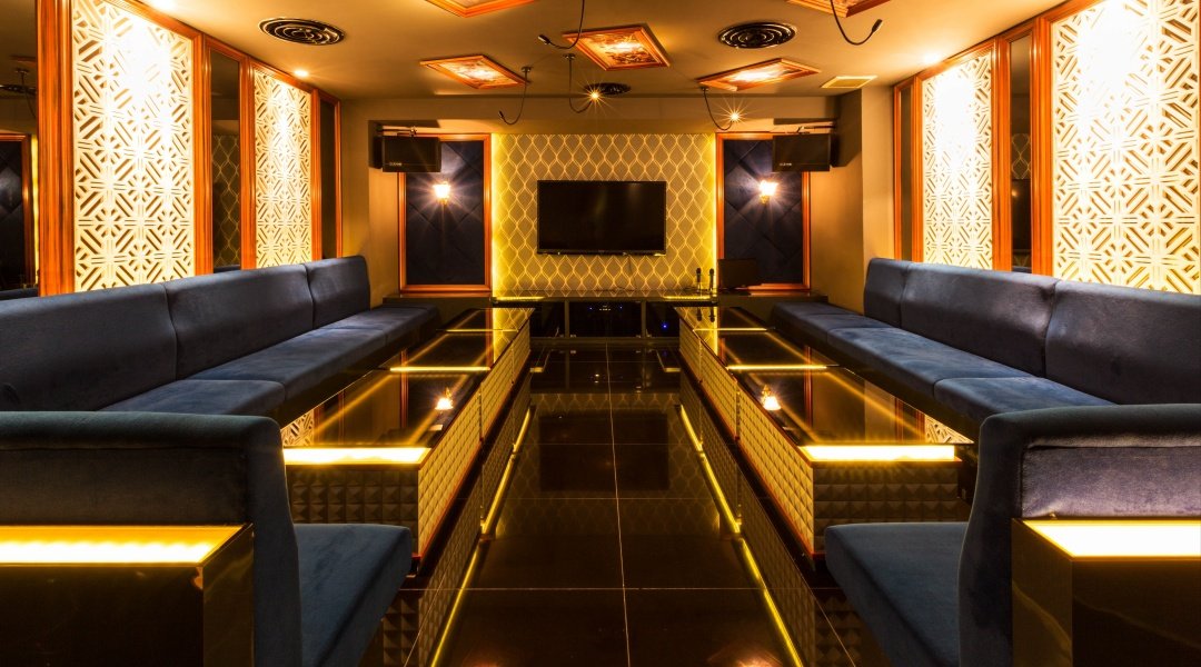 Opus KTV Bangsar venue interior with themed karaoke room